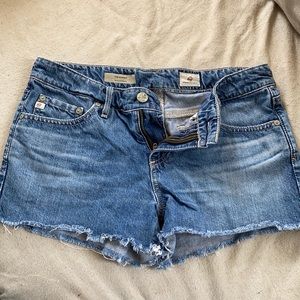 AG denim shorts The Bonnie